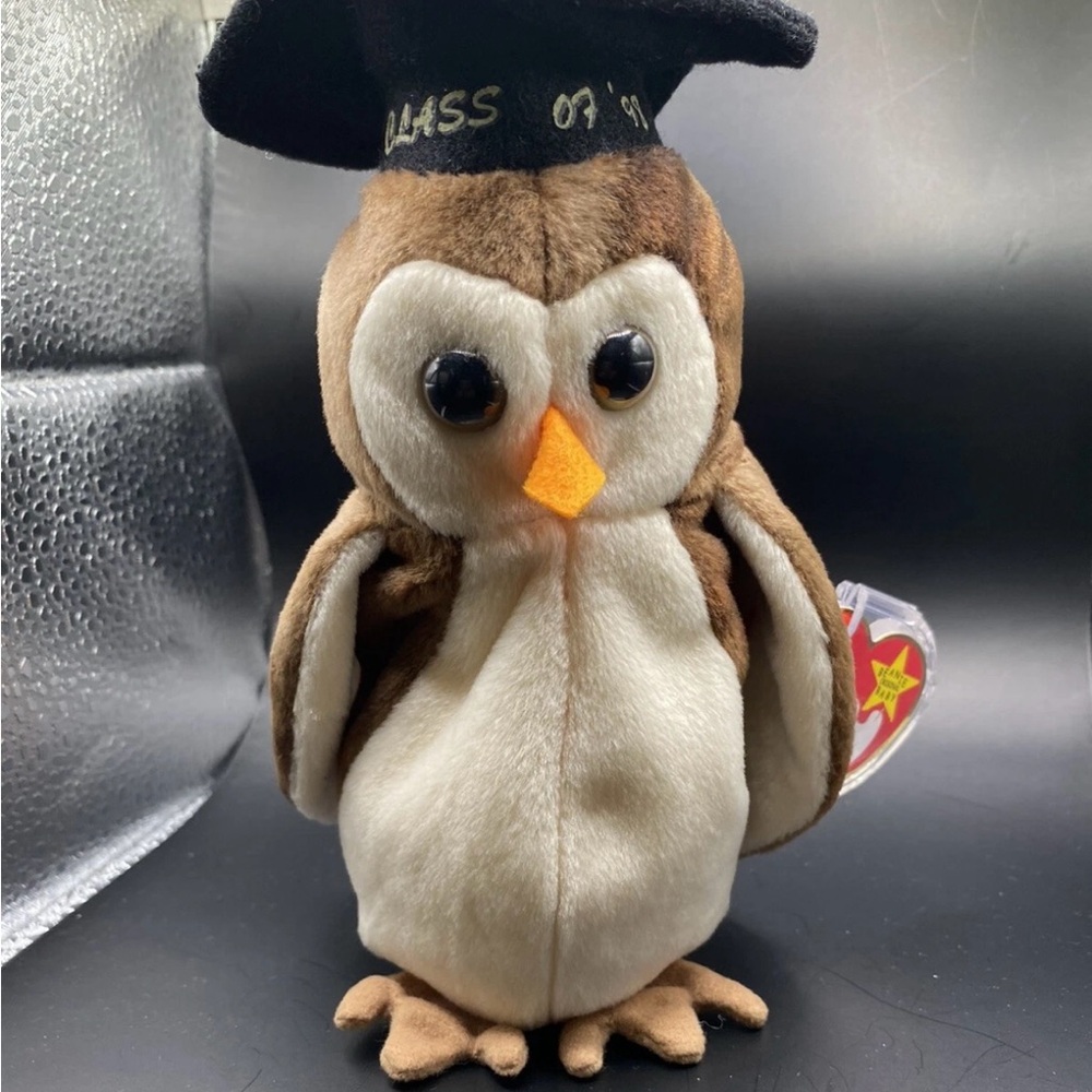 Wise the Owl Ty Beanie Baby NWT